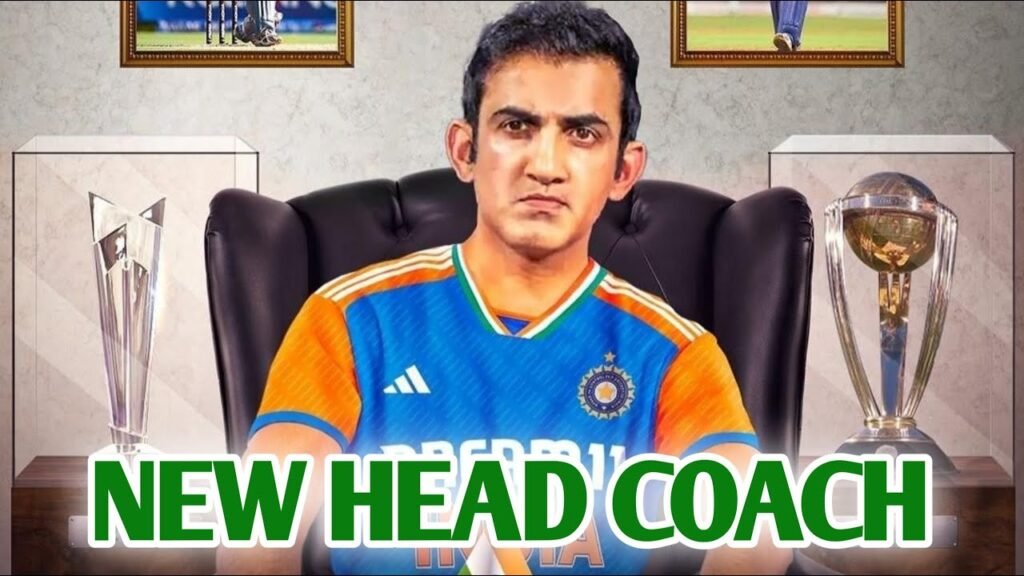 ”Former Indian player Gautam gambhir has been selected by BCCI as the head coach of team India,