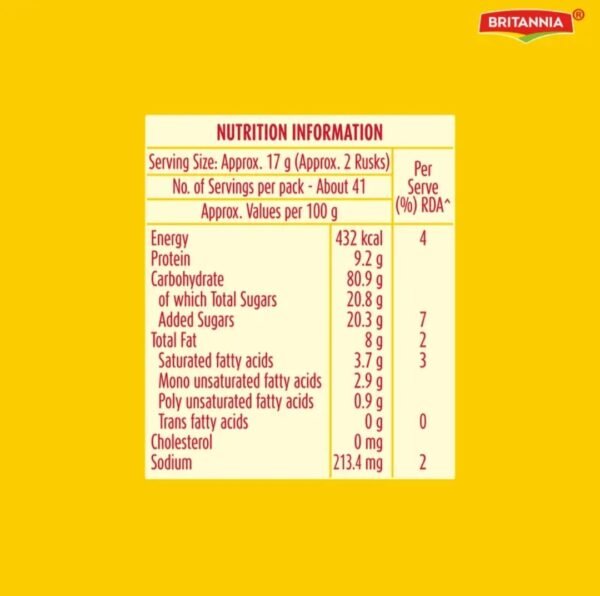 Britannia Toastea Rusk (Family Pack) - Image 3
