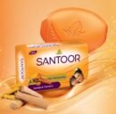Santoor Turmeric Soap (Pack of 4) 100g
